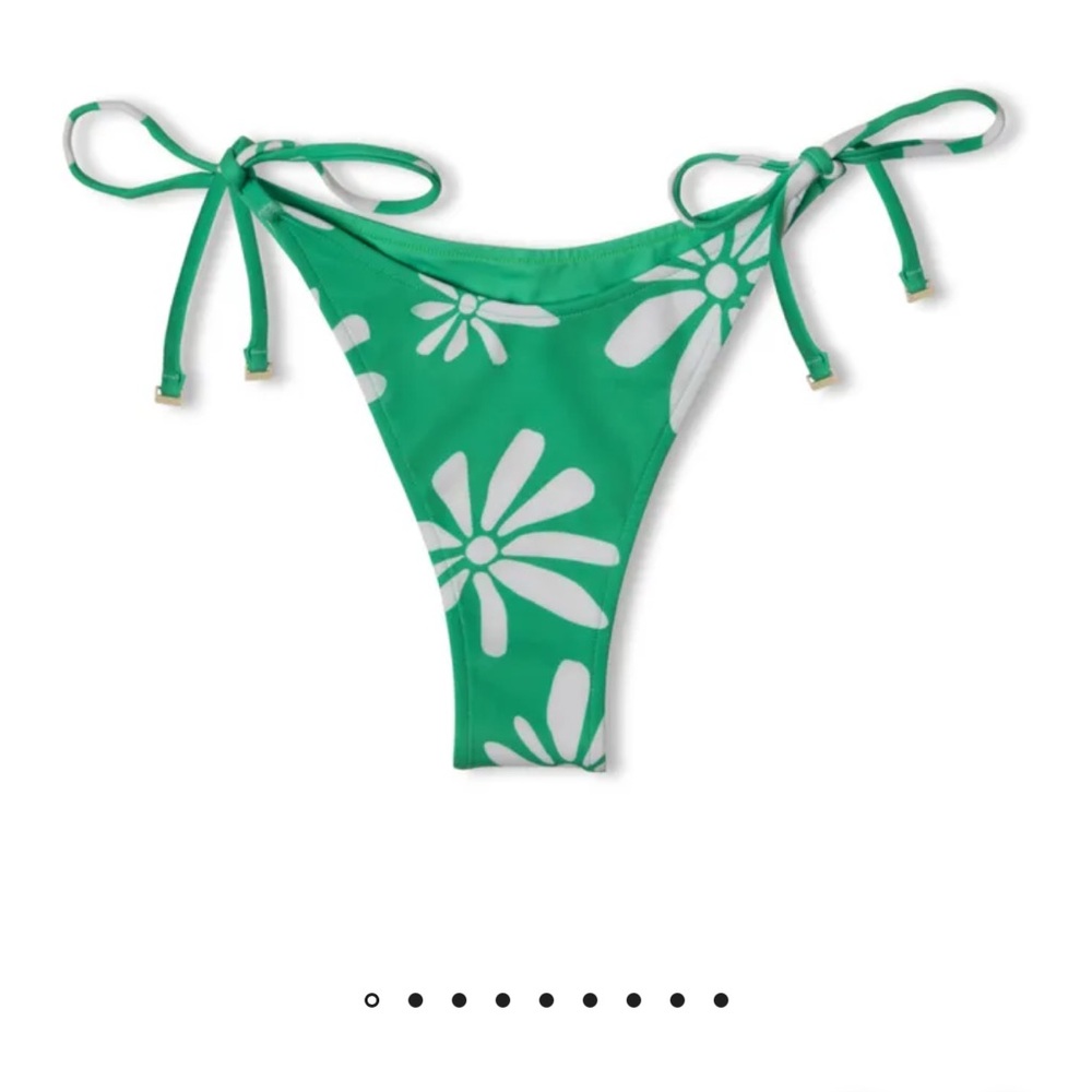 ISO ZULU & ZEPHYR Green Floral Bikini Set - Picture 3 of 3
